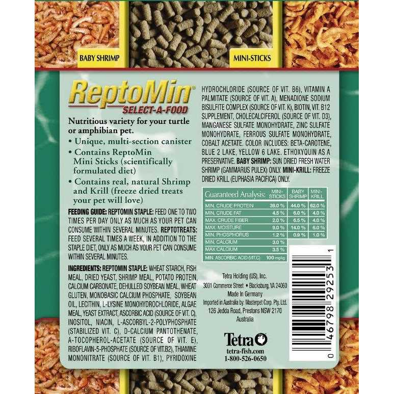 Tetra ReptoMin Select-A-Food T4610