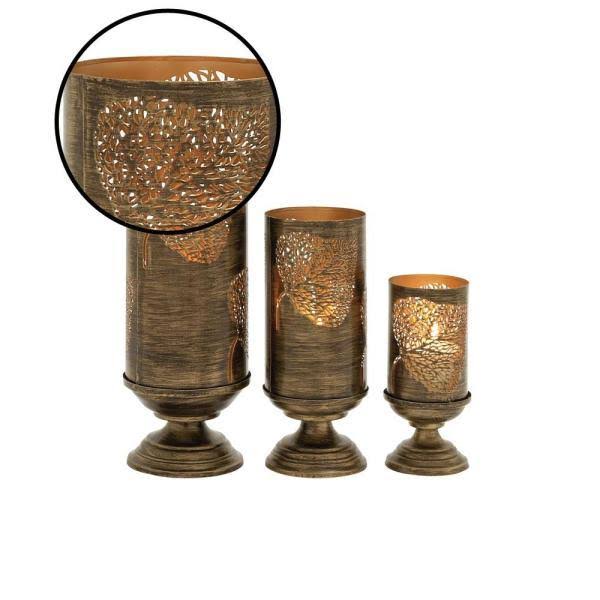 Set of Three Metal Candle Holders R937983