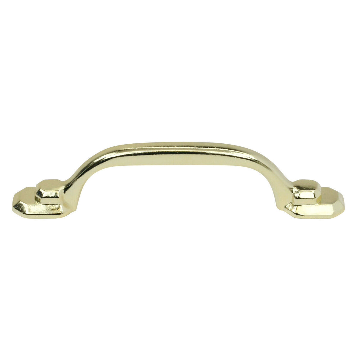 50 Pack 3-Inch Center to Center Brass Cabinet Pull J225128