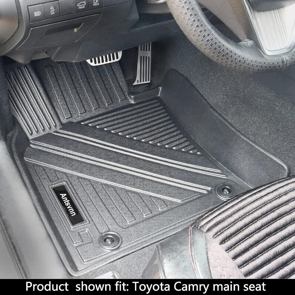 Black Rubber Floor Mats and Cargo Liner for Toyota Camry Y945434