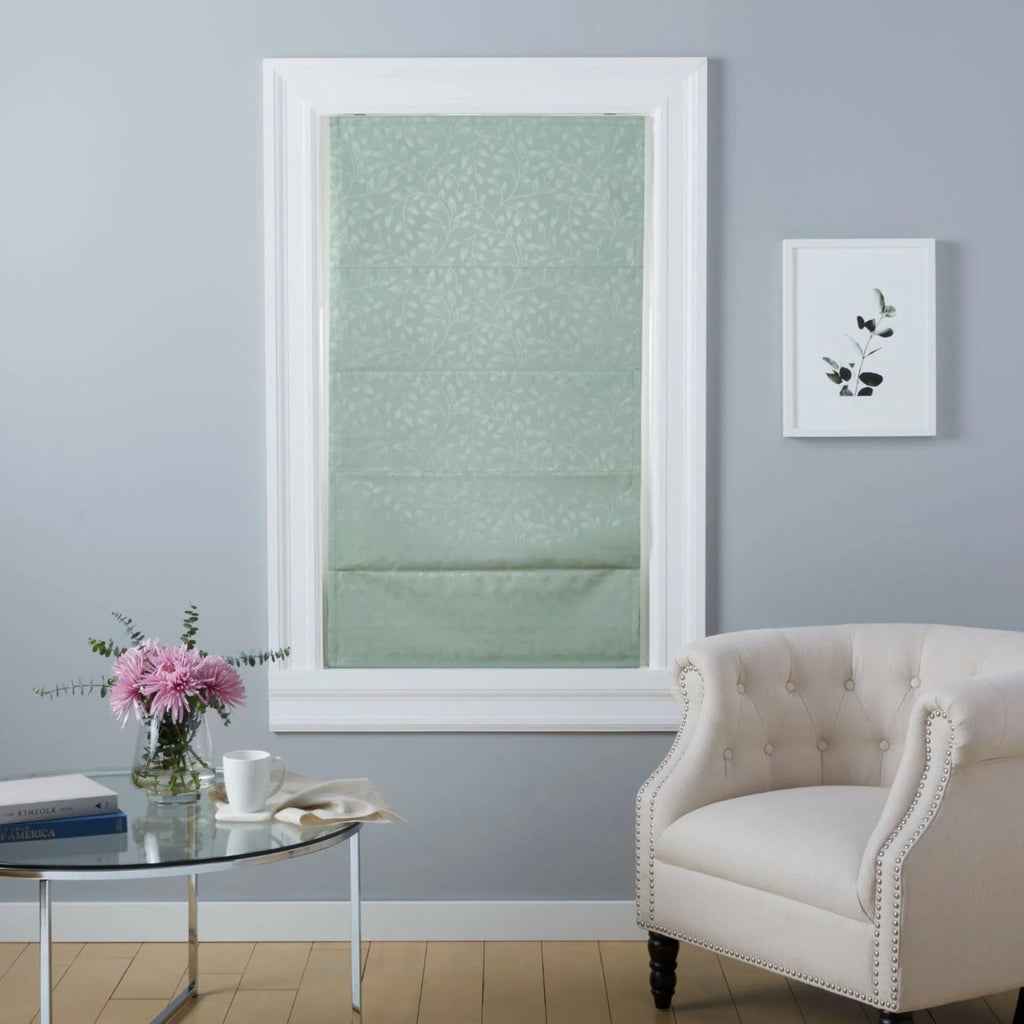 Sage 27"x 64" Blackout Roman Shade H53987