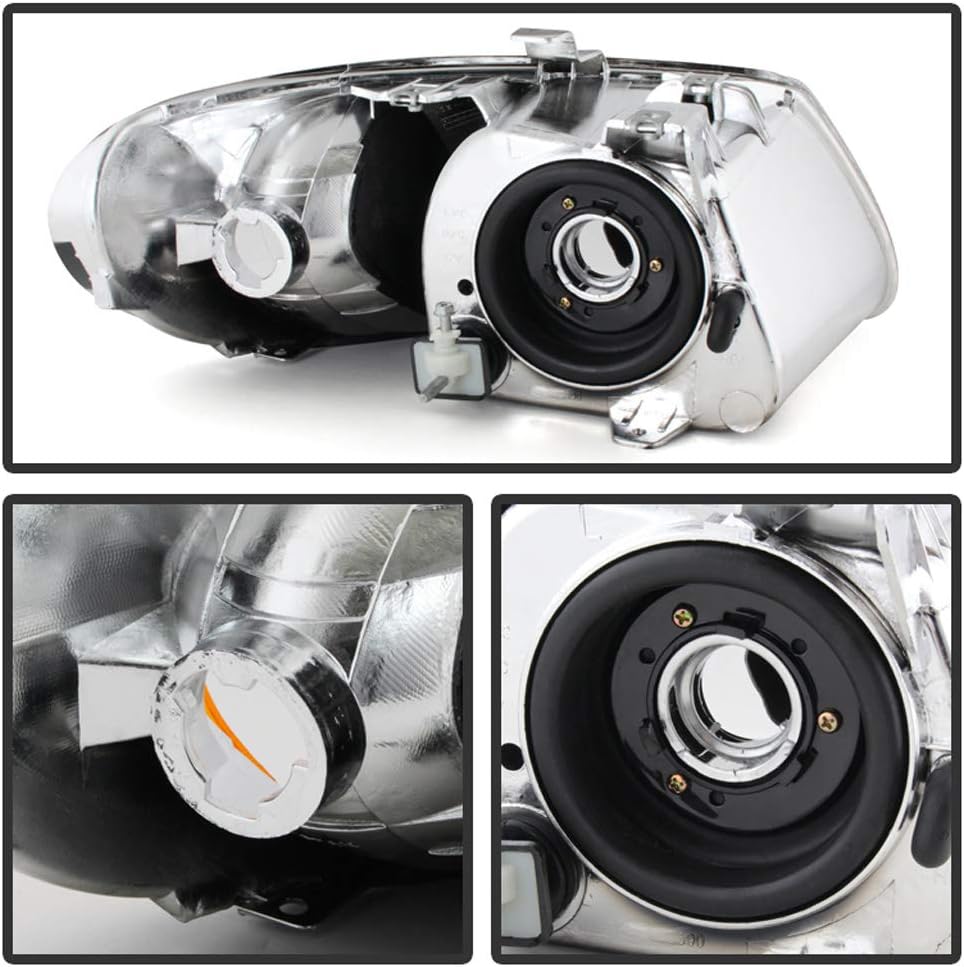 Black Headlights Driver + Passenger Side Z18917