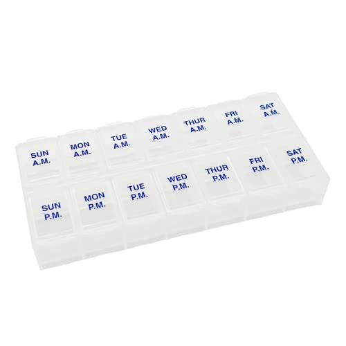 Weekly 7-Day AM/PM Pill Organizer M1797