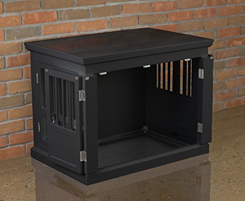 White Triple Door Medium Dog Crate S80334