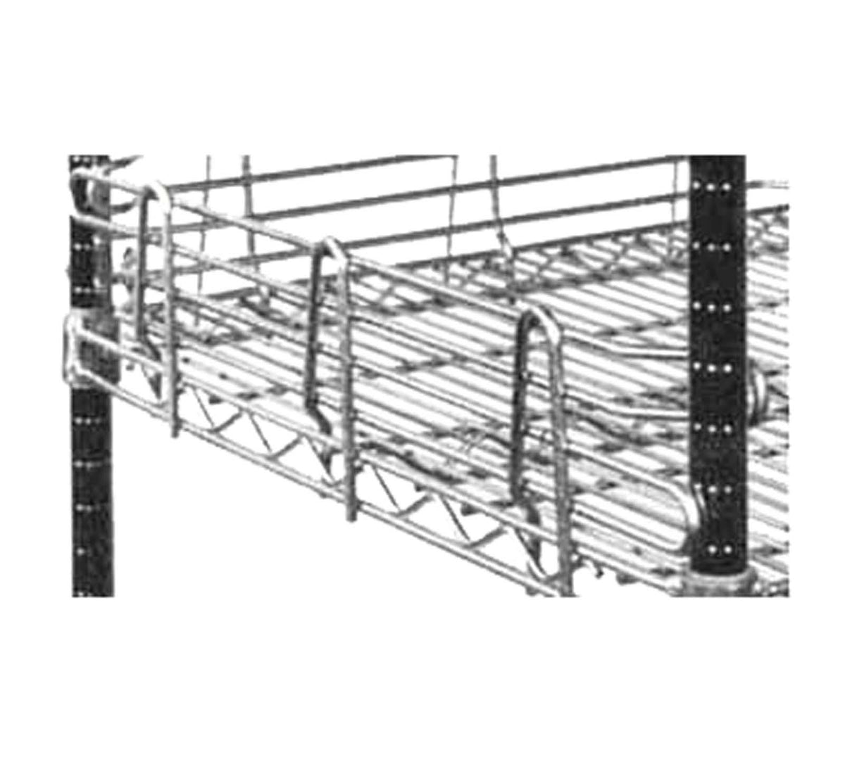 Stainless Steel Shelf Back Rail H950