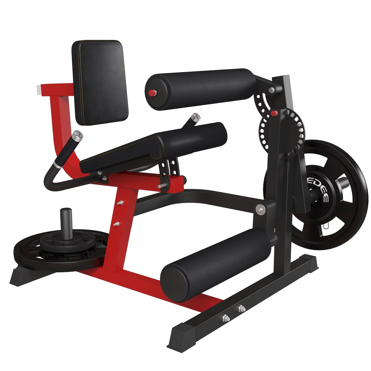 Adjustable Plate Loaded Leg Extension and Curl Machine T3277
