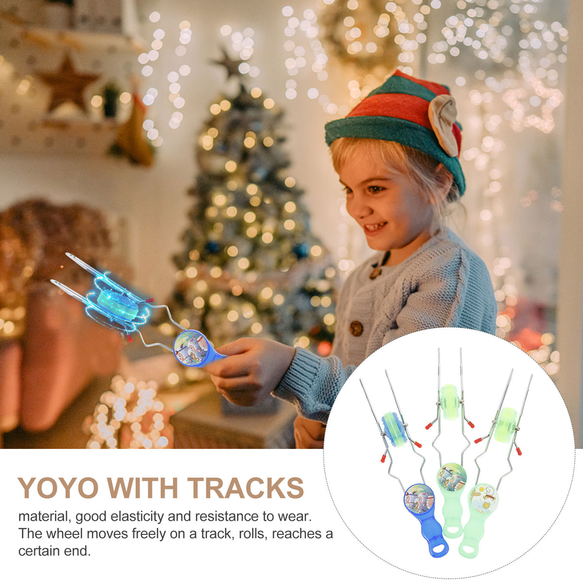 3pcs Luminous Flash Yo-Yo Toy Yoyo Balls H331