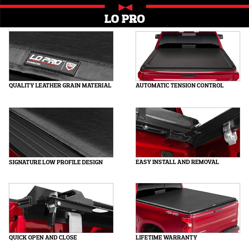 Soft Roll Up Truck Bed Tonneau Cover T999