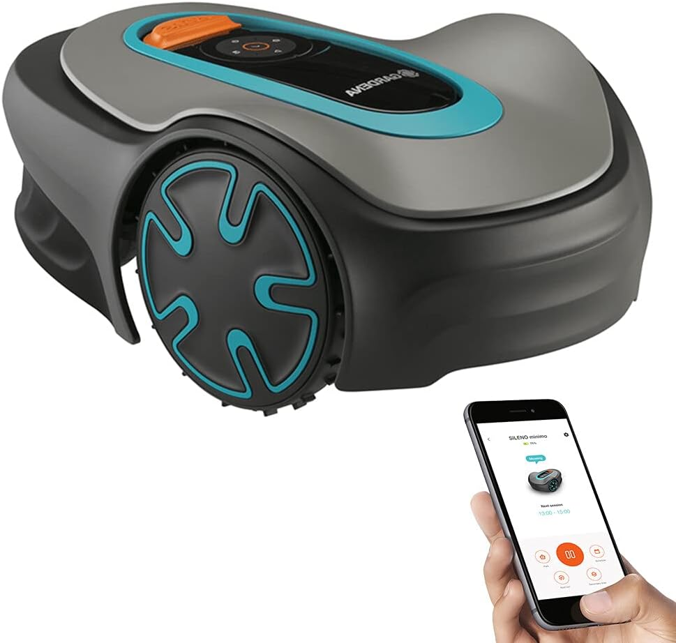 Grey Robotic Lawn Mower E489