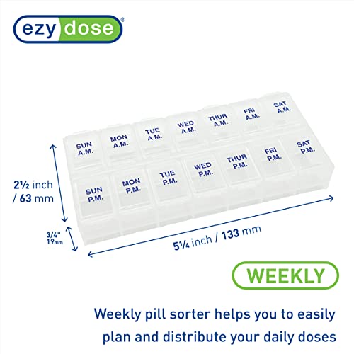 Weekly 7-Day AM/PM Pill Organizer M1797