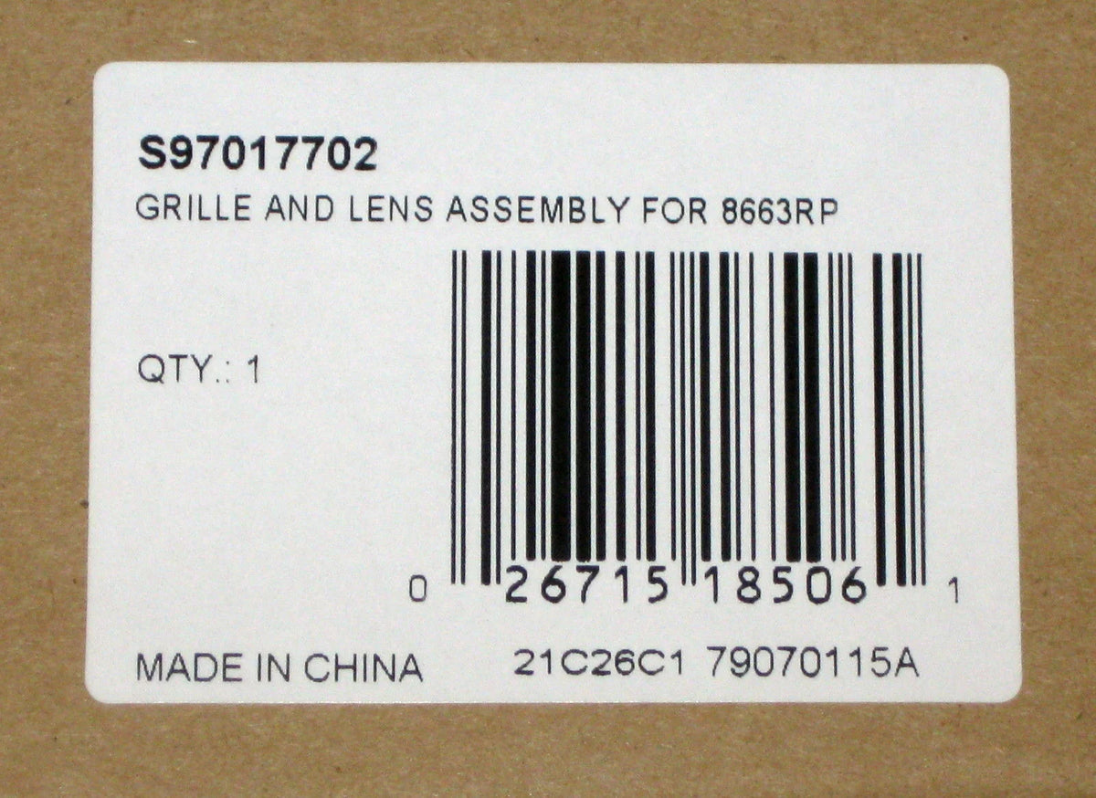 Grille and Lens Assembly K7344