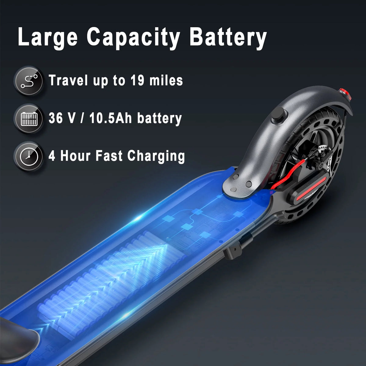 350W Foldable Electric Scooter U377
