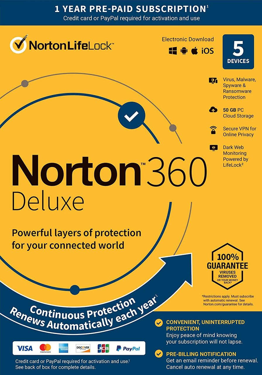 Antivirus Software for 5 Device X429