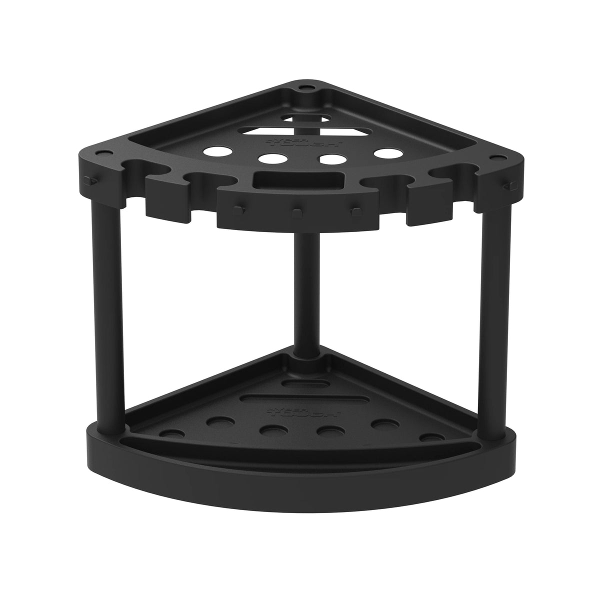 Plastic 21 Slots Black Tool Rack C5522