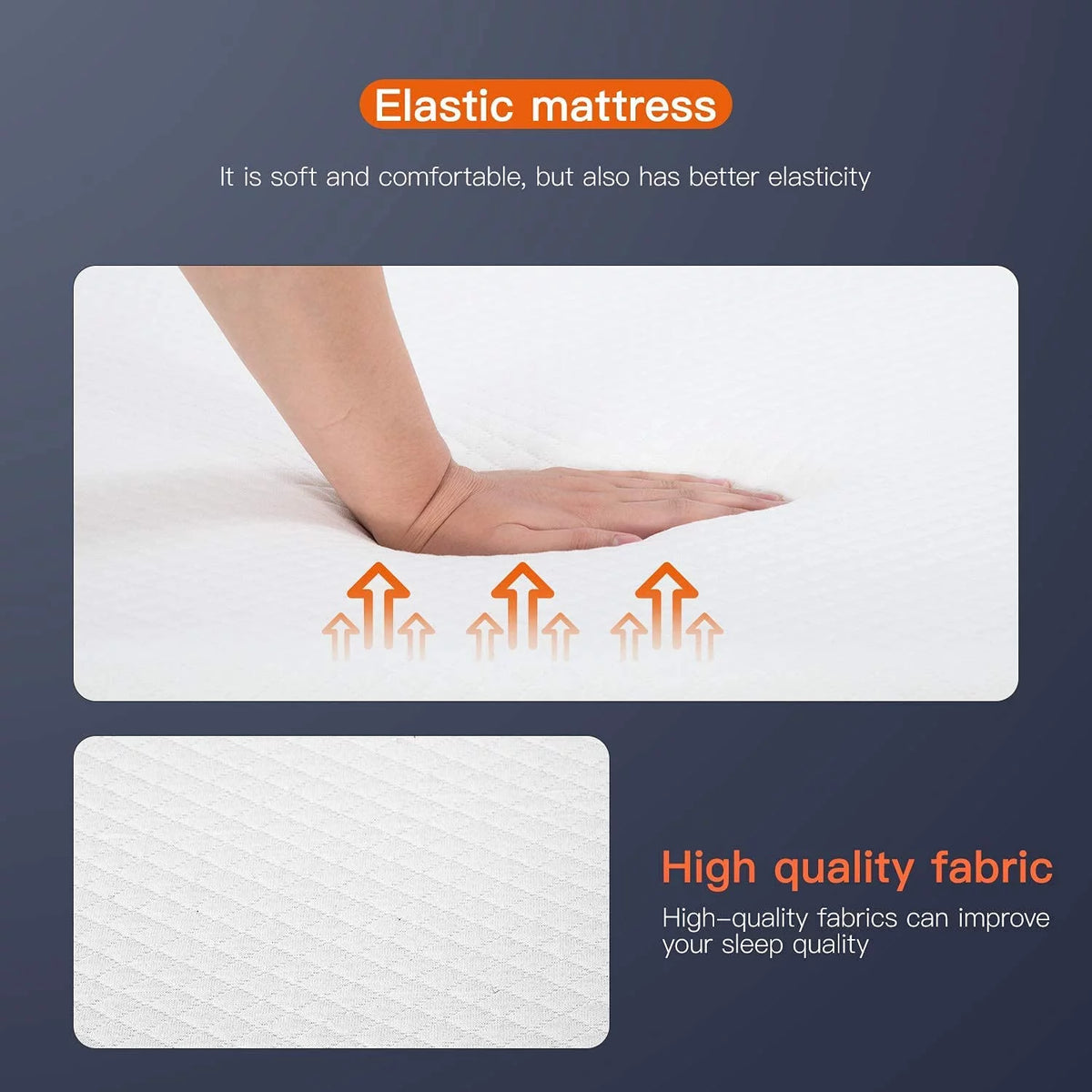 8 inch Twin Size Memory Foam Gel Mattress K757708