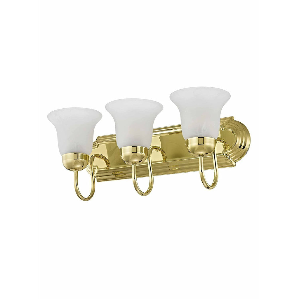 Polished Brass 3-Light Bath Light V8825