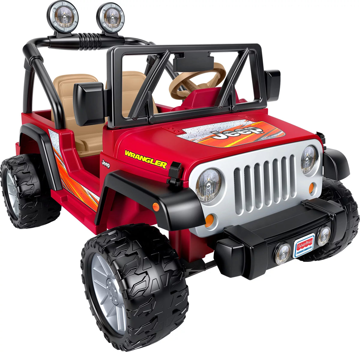 12-Volt Battery-Powered Ride-On Toy Vehicle with Charger, Seats 2, Red K5679