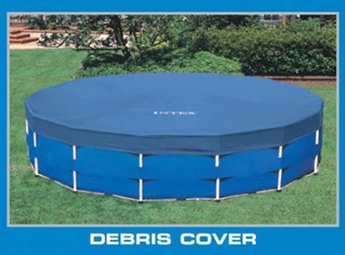 18ft x 48in Round Metal Frame Above Ground Swimming Pool Set R809400