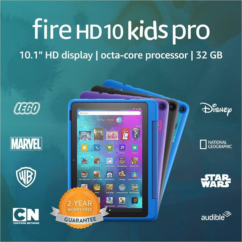 32 GB Sky Blue Fire HD 10 Kids Pro Tablet Z7974
