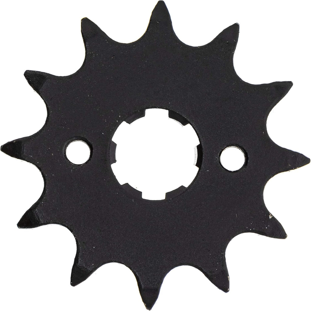 Drive Sprocket Chain Combo Front 12 Rear 42 Tooth 520NZ Standard 88 Links Pack of 2 P8108