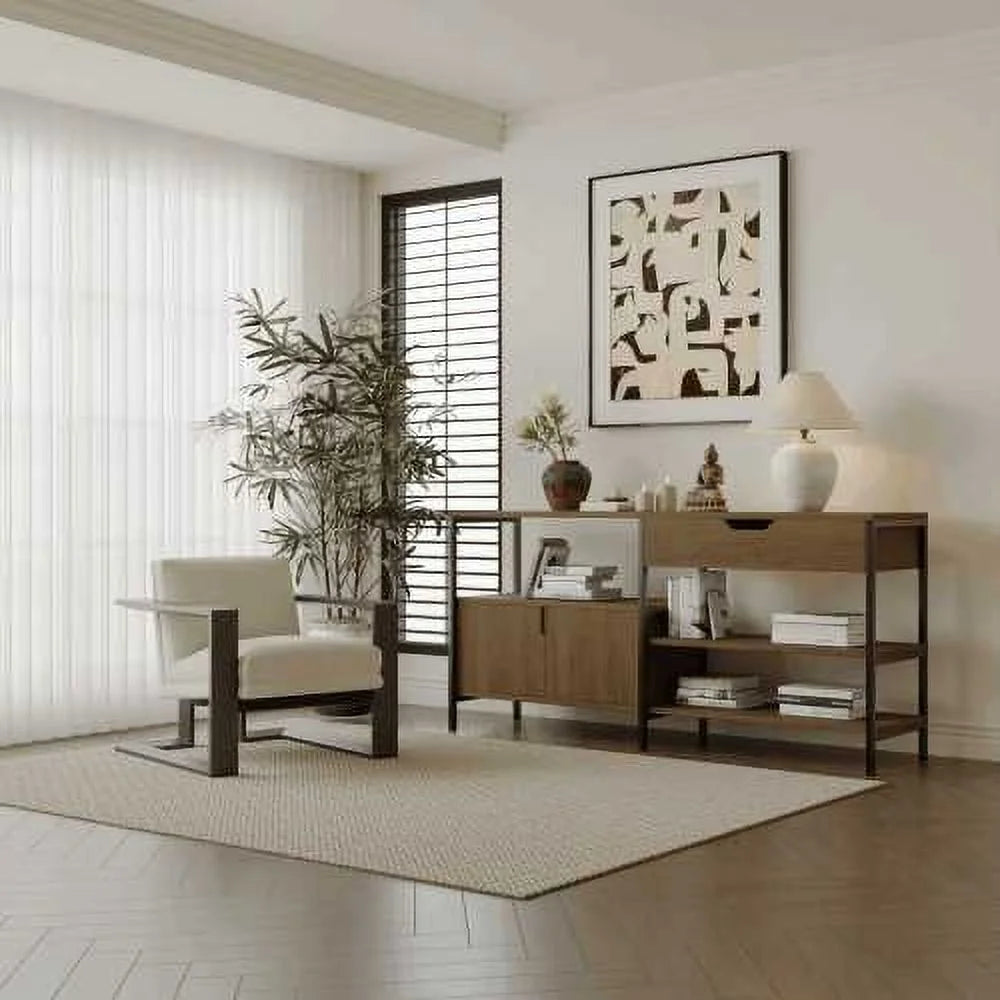 Side Cabinet with Iron Frame W737111