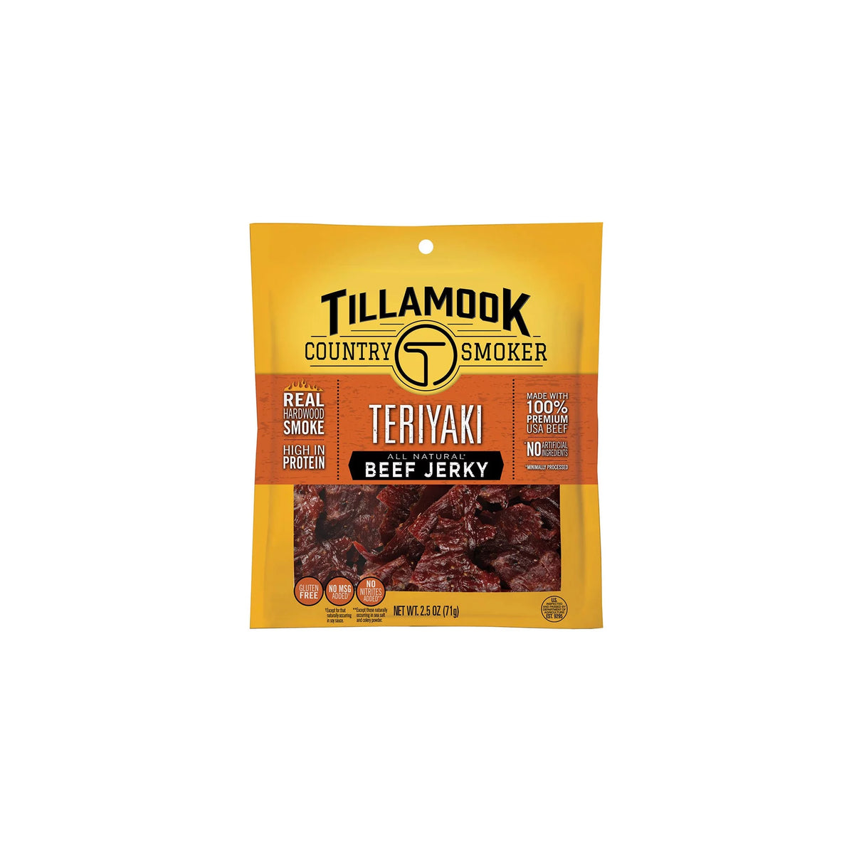 All Natural Teriyaki Beef Jerky (Pack of 2) Z5715