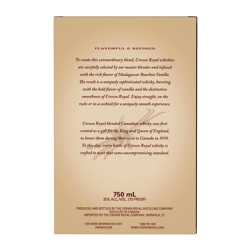 Vanilla Flavored Whisky 750 ml Z28376