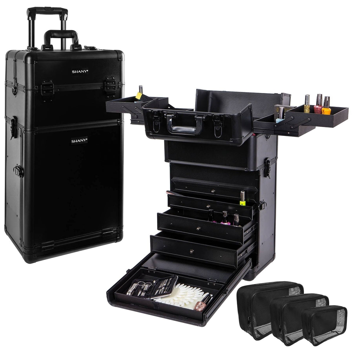 Black Cosmetics Case and Storage O7357