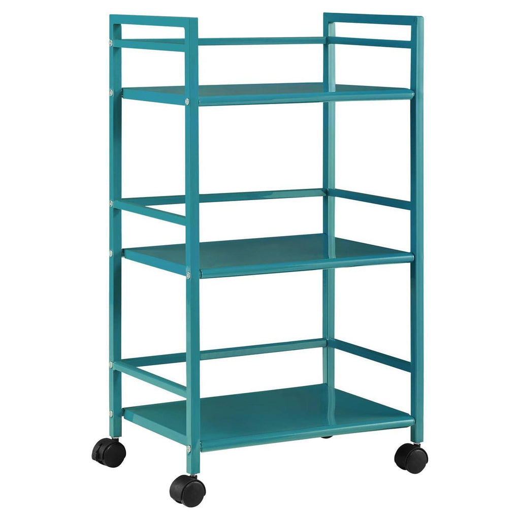 3 Shelf Metal Rolling Utility Cart K51137