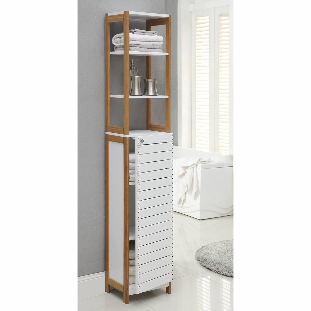 White High Cabinet M898