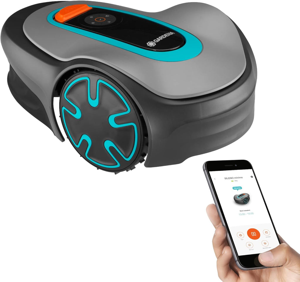 Grey Robotic Lawn Mower E489