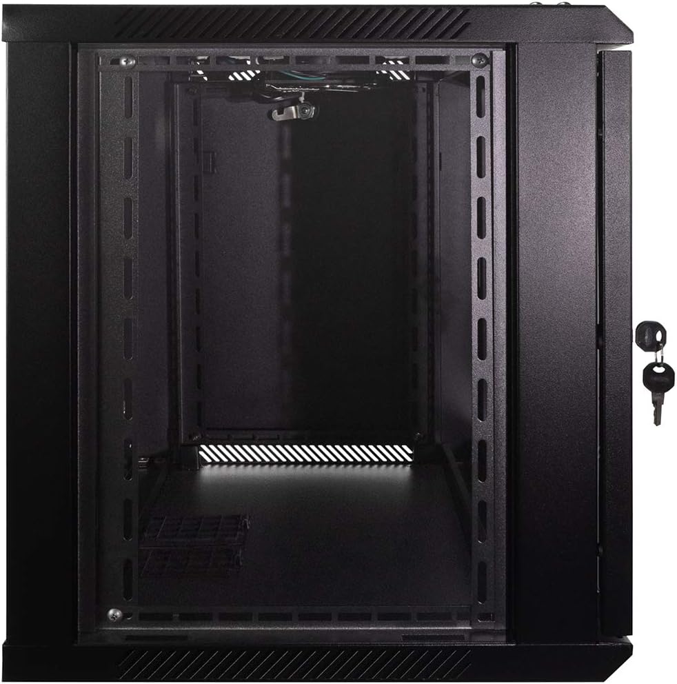 9U Wall Mount Server Cabinet Network Enclosure with Fan Z664