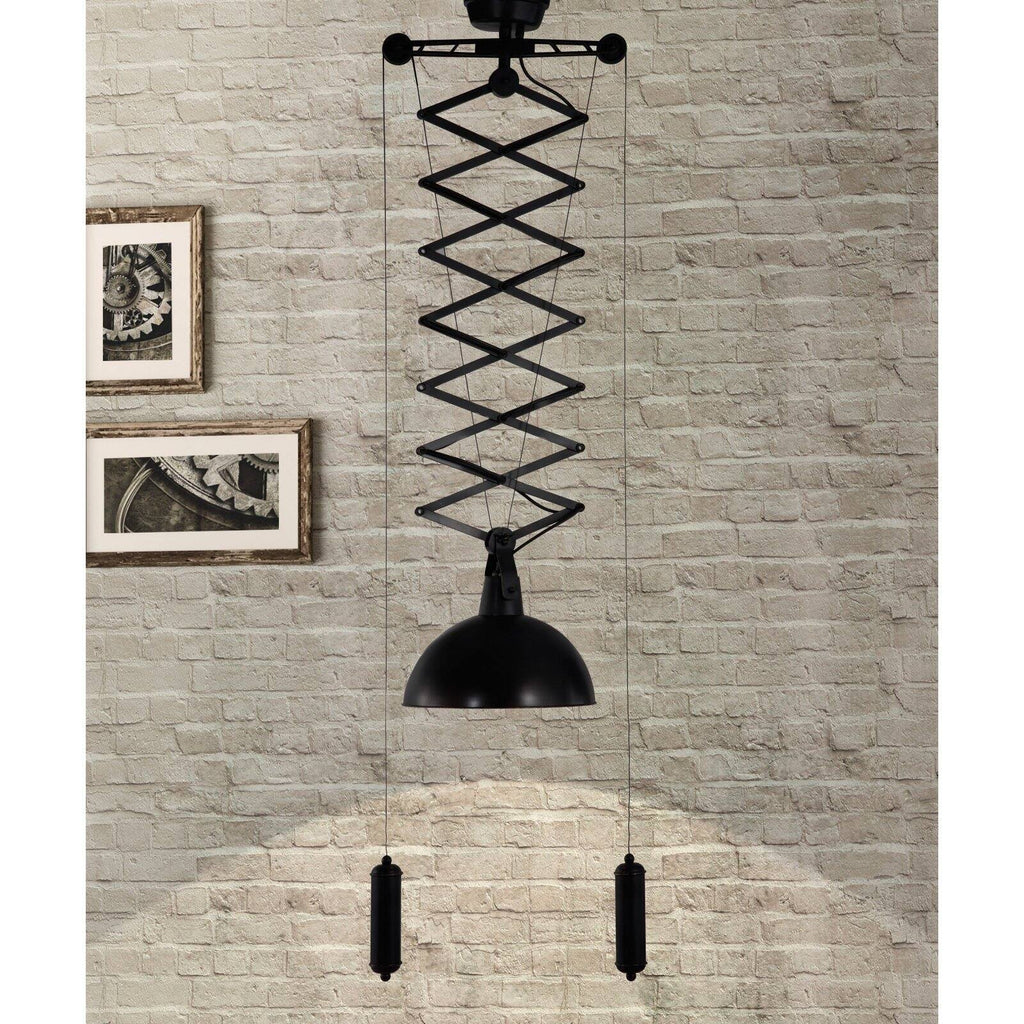Emerald Antique Black Gold Ceiling Lamp H50071