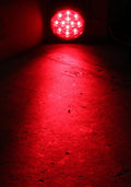 4" Round LED Stop Turn Tail Light with Grommet Plug H896