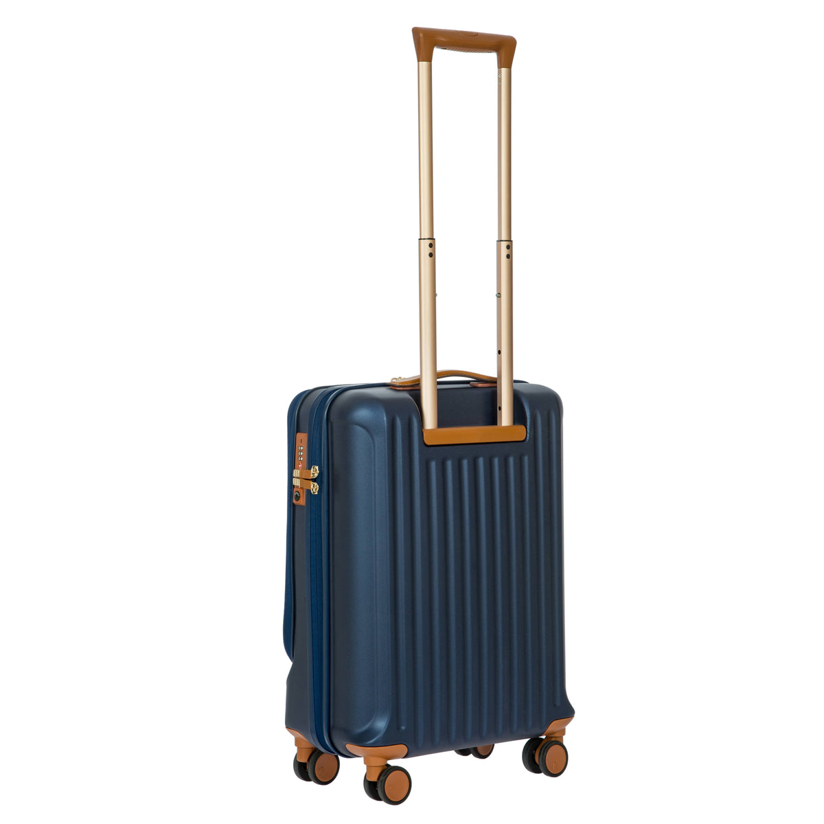 Matte Blue 21x22 Carry-On Spinner with Pocket O20555