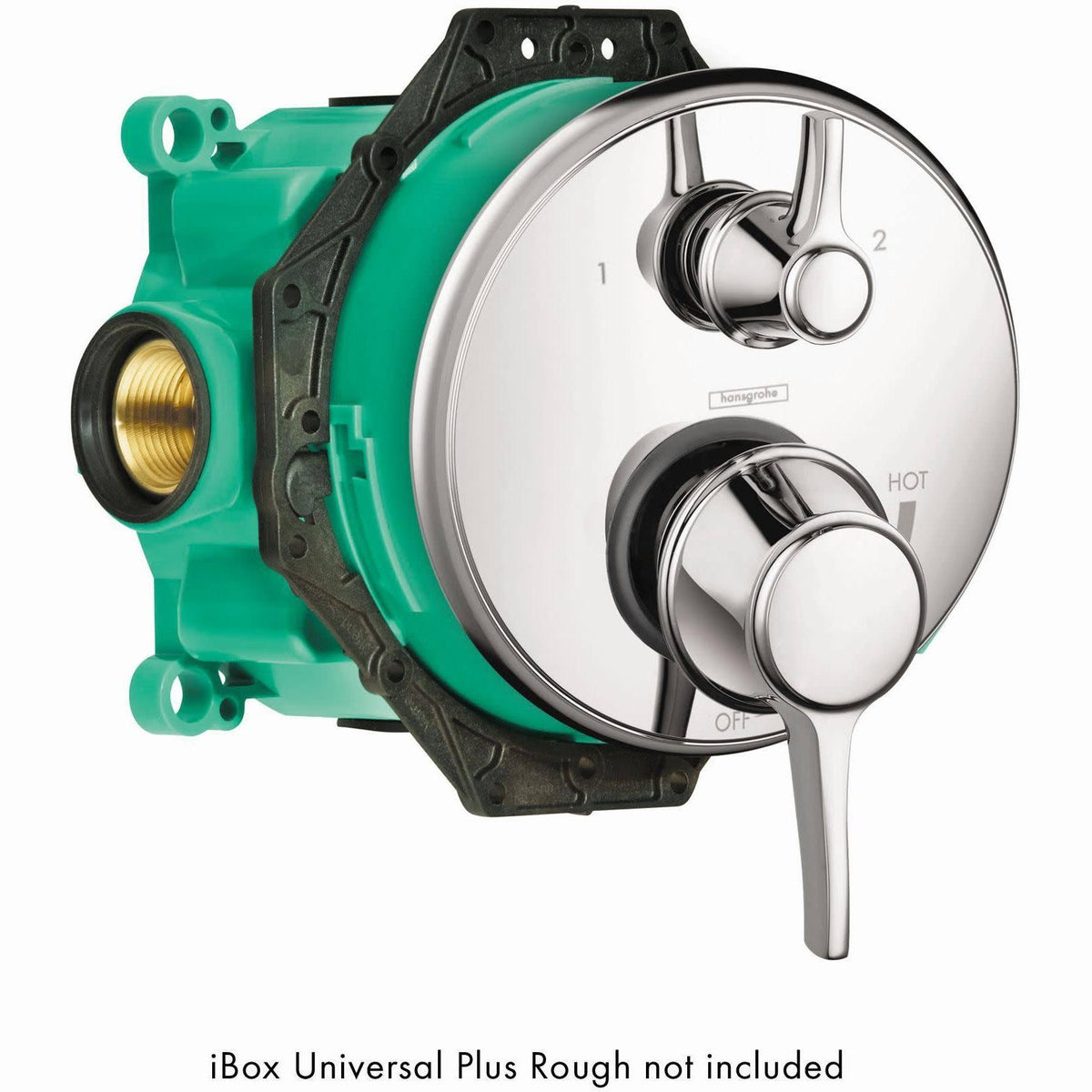 Polished Nickel Pressure Balance Trim with Diverter N4699