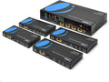 1x8 HDMI Extender Splitter HDBaseT 4K Over Single Cable CAT6/7 with IR Remote R192410