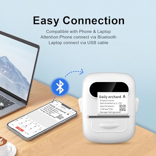 2 inch Bluetooth Thermal Label Printer B222759