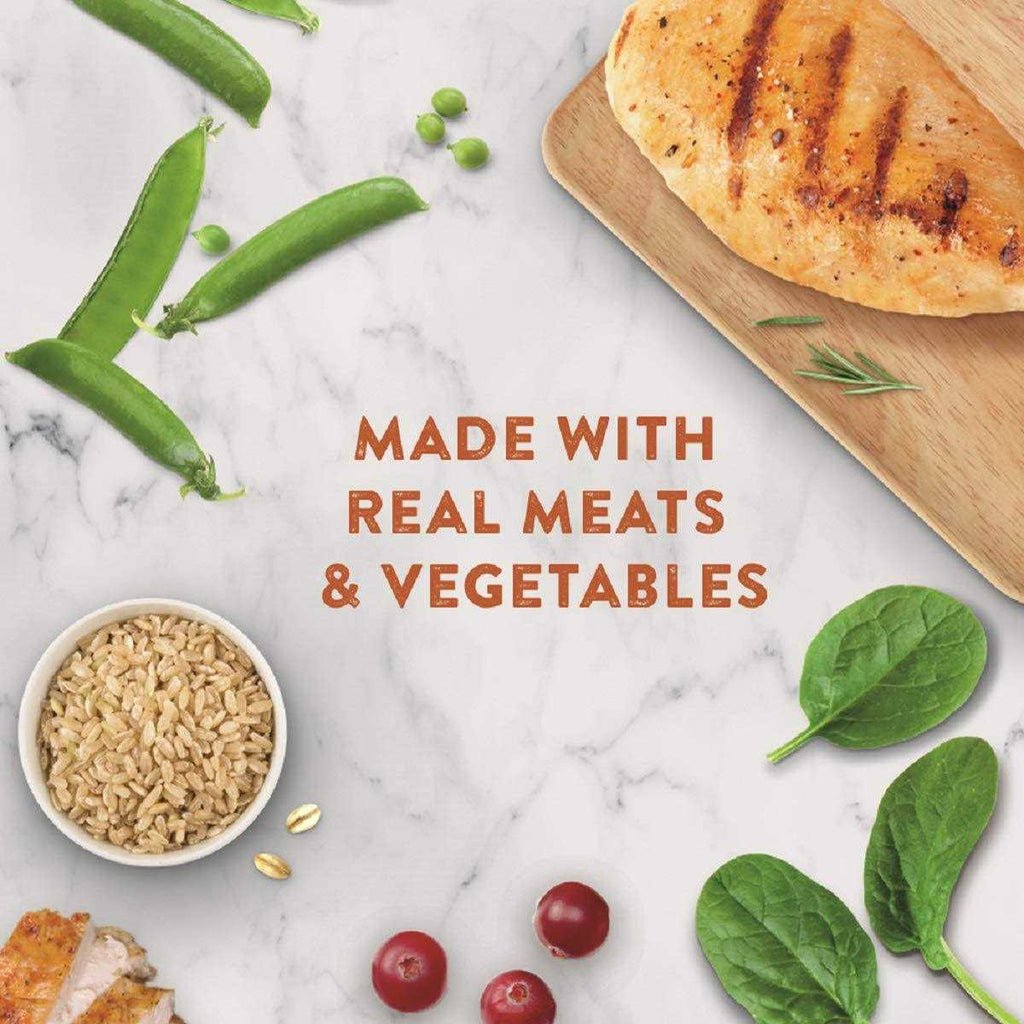 Chicken Turkey & Brown Rice Recipe Small Bites Dry Dog Food W774