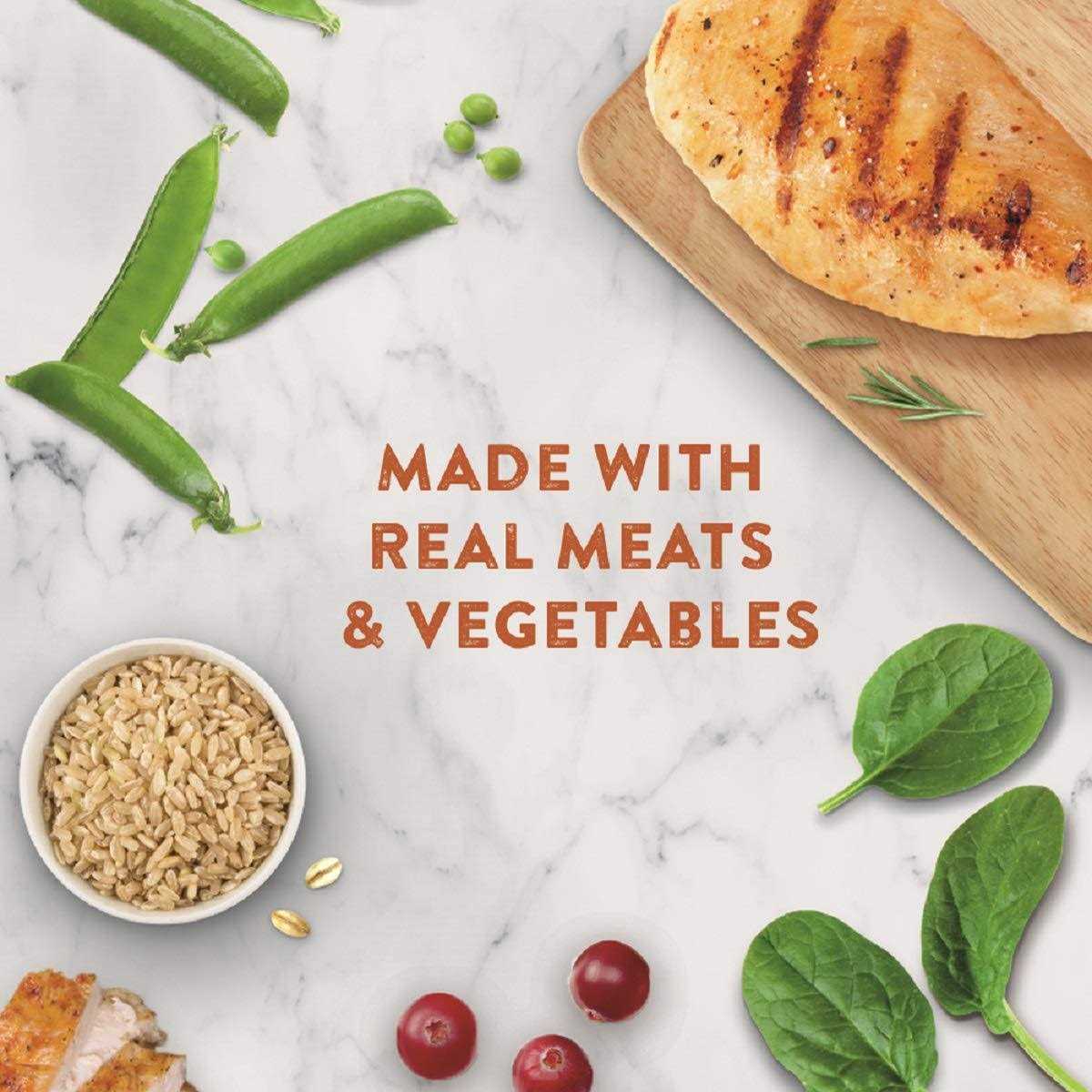 Chicken Turkey & Brown Rice Recipe Small Bites Dry Dog Food W774