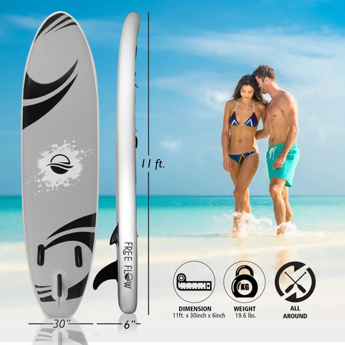 11 Foot Inflatable Stand Up Paddle Board Kit Q578