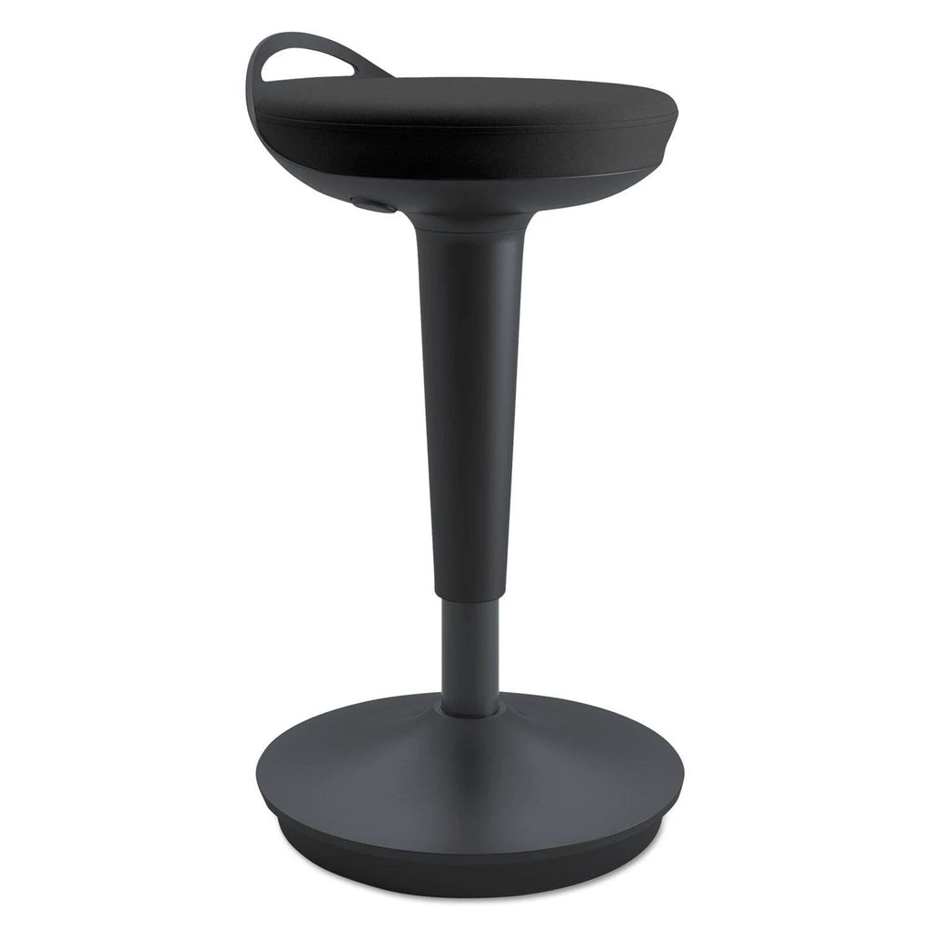 Red Perch Stool with White Base S2811