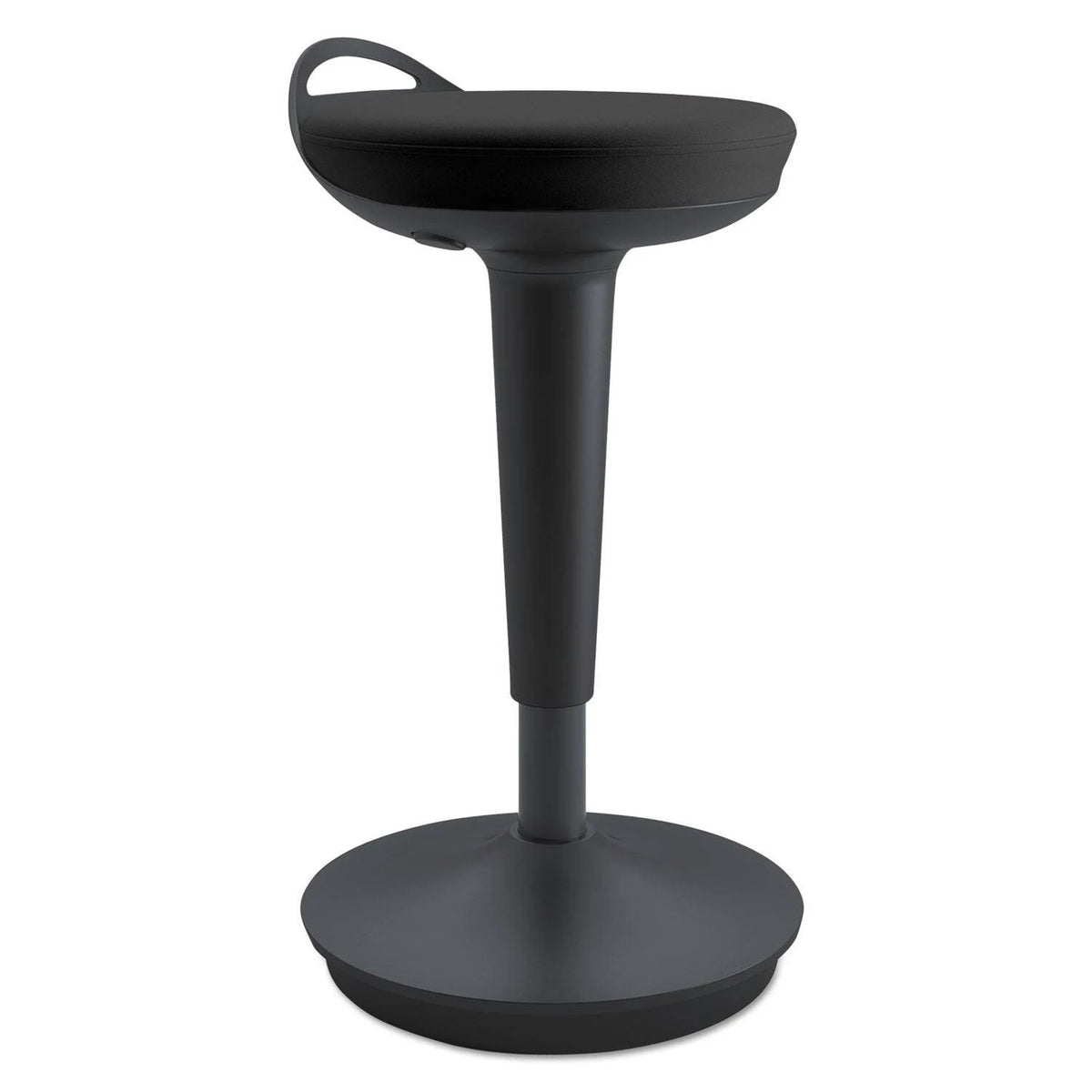 Red Perch Stool with White Base S2811