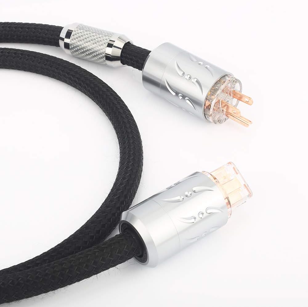 HiFi Power Cable, 20A IEC320 Audio Power Cord, 5FT Q83892
