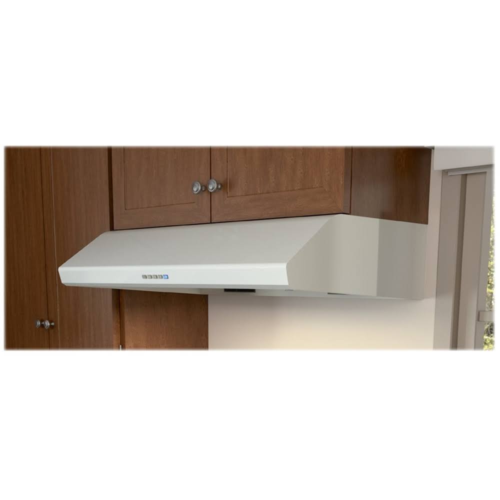 White 30-Inch Under-Cabinet Range Hood T710