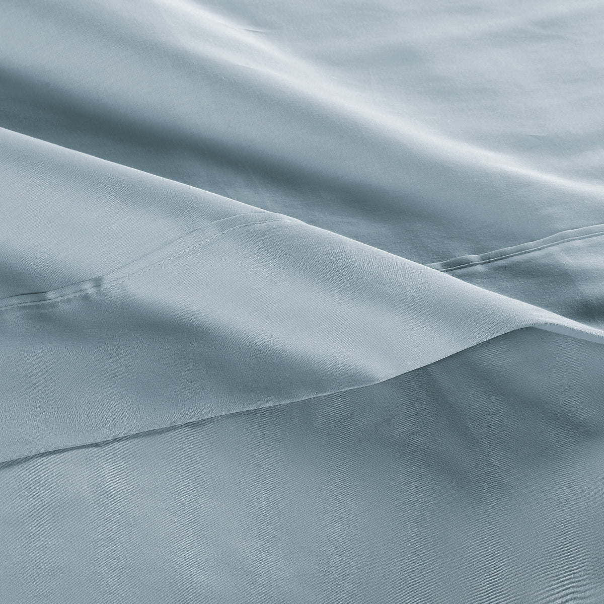Cotton Sheet Set Queen Blue/Gray Q953
