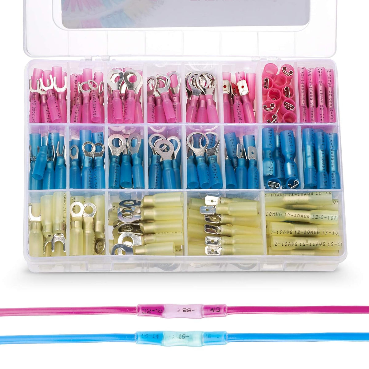 800 Pcs Waterproof Wire Crimp Connectors Kit V847448
