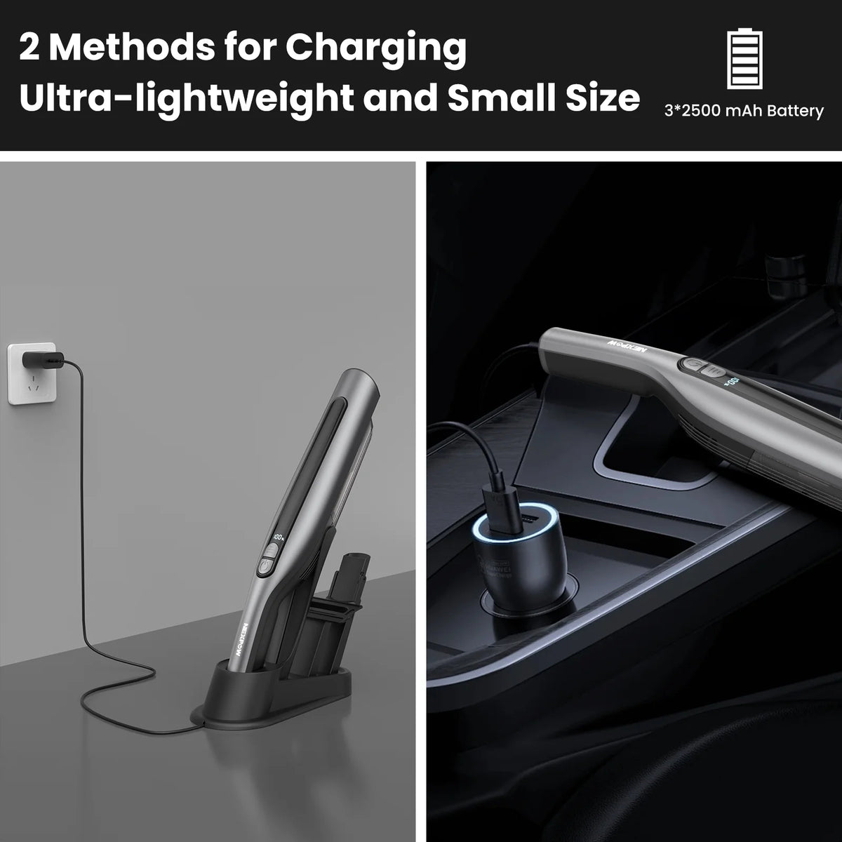 Cordless Handheld Vacuum Cleaner 18000PA K73986
