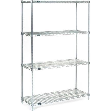 Stainless Steel Wire Shelving Starter X19116