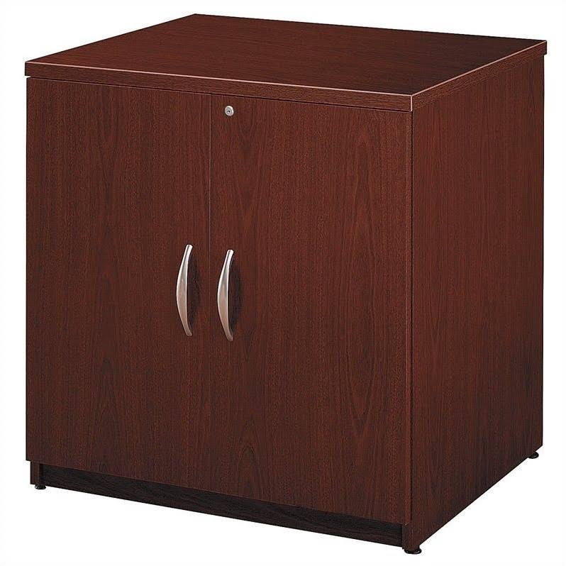 30W Storage Cabinet in Mahogany G639